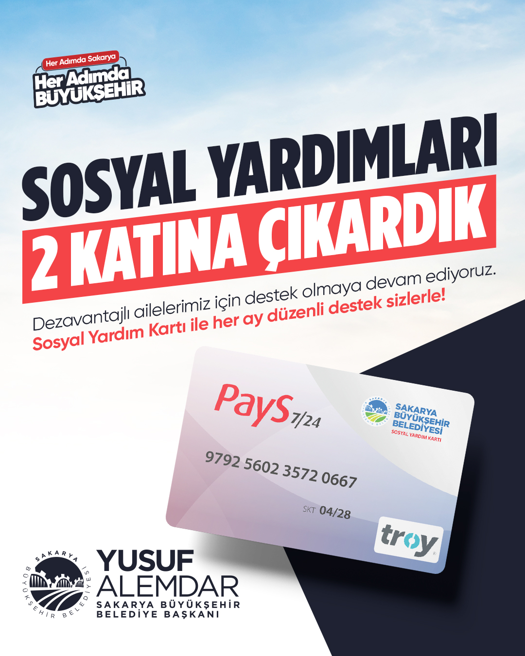 İhtiyaç sahiplerine  destek