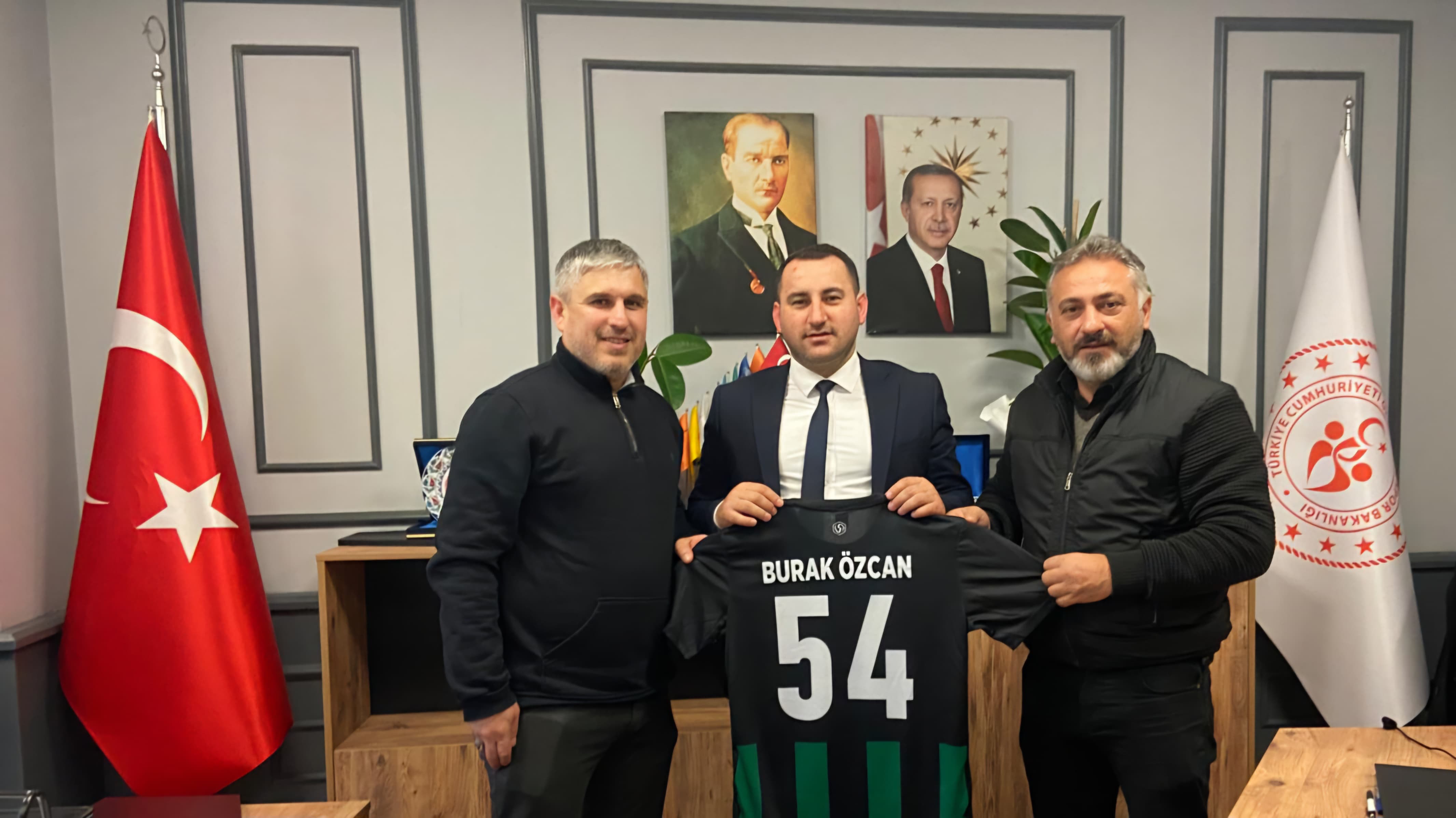 Ampute Takımından hayırlı olsun ziyareti