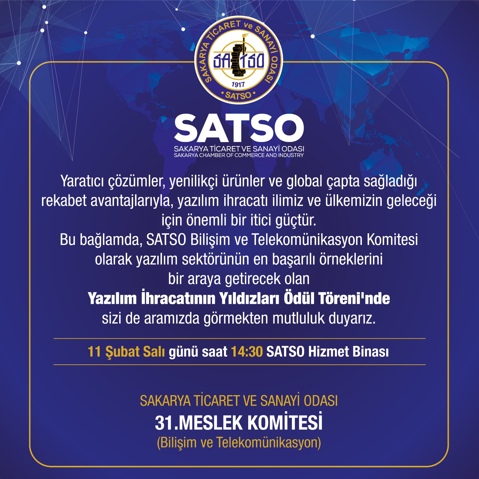 Yazılım İhracatçıları ödüllendirilecek