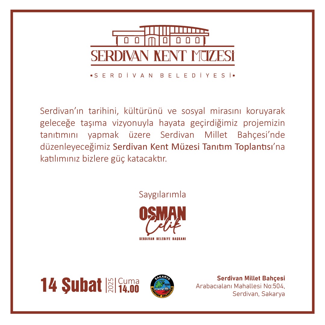 Serdivan'da Kültürel Dönüşüm