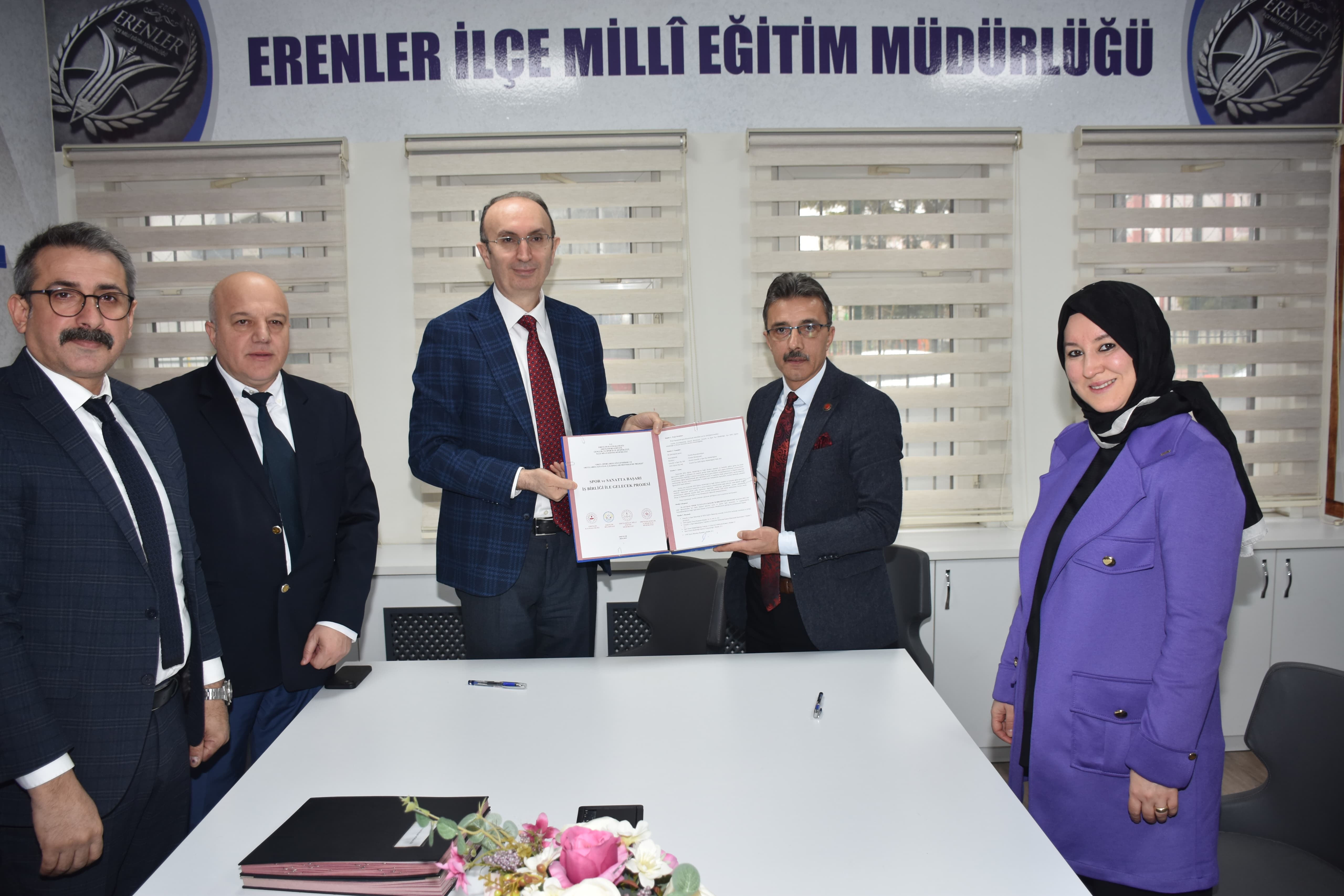 Erenler’de Spor ve Sanatta işbirliği