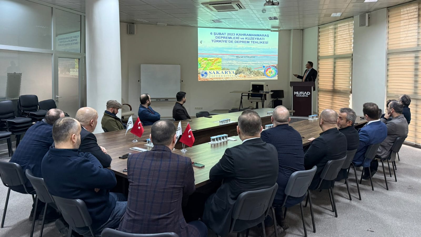 MÜSİAD Sakarya’da deprem sunumu