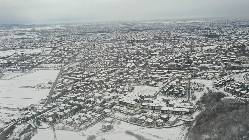 Sakarya'da beyaz güzellik