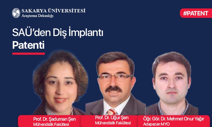 Diş İmplantında Patent Başarısı