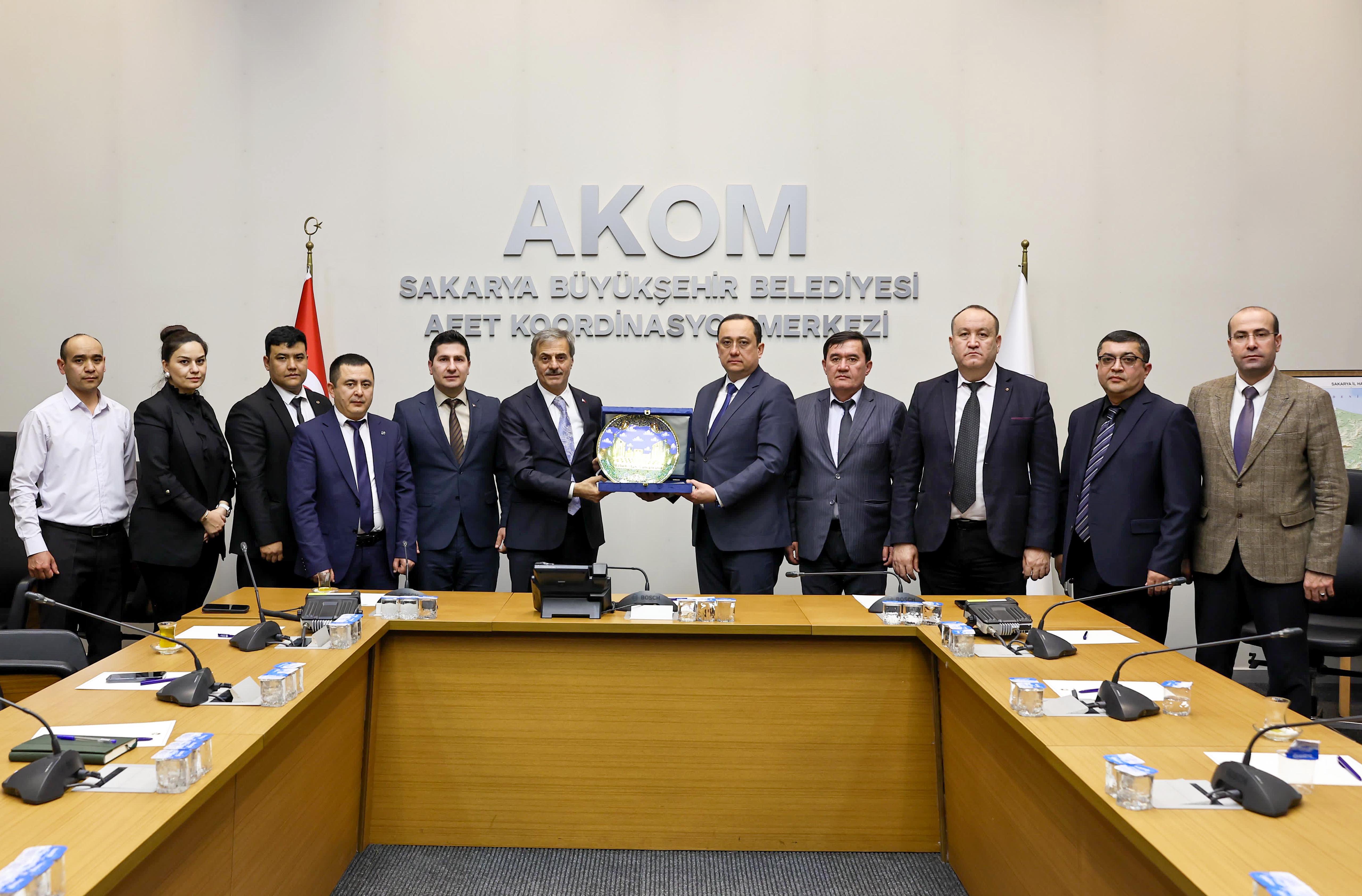 Özbek sağlık heyeti Sakarya’yı inceledi