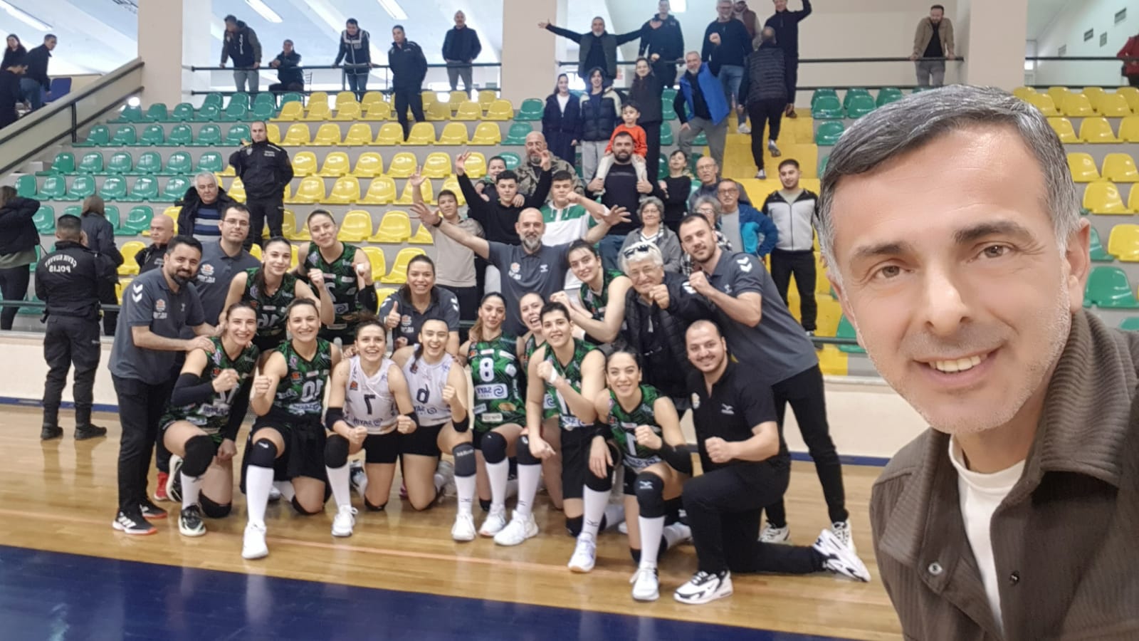 Sahadaki kahramanlar ve teknik ekip