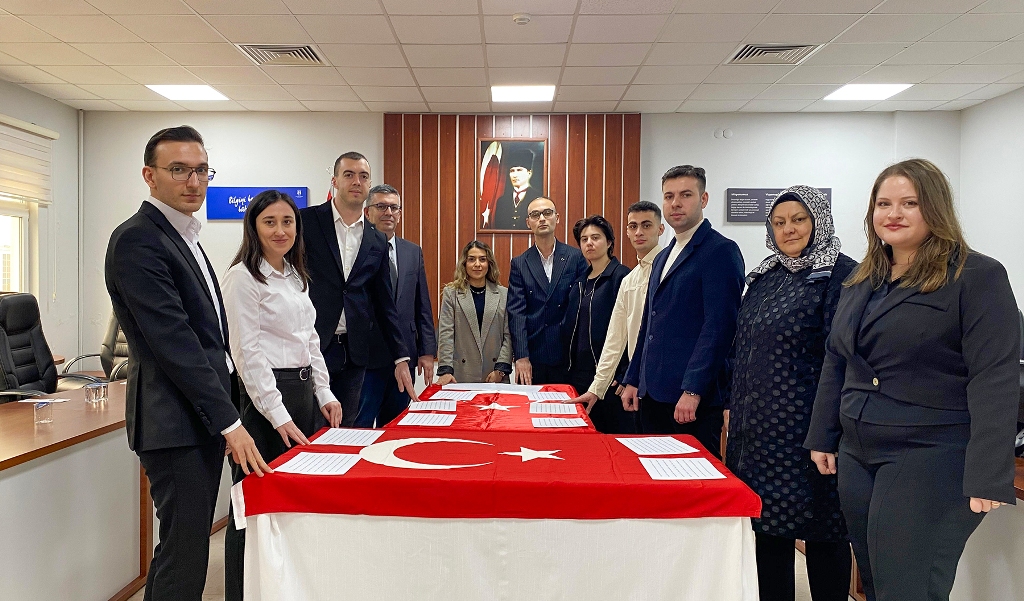 SUBÜ’de 11 aday memur yemin etti