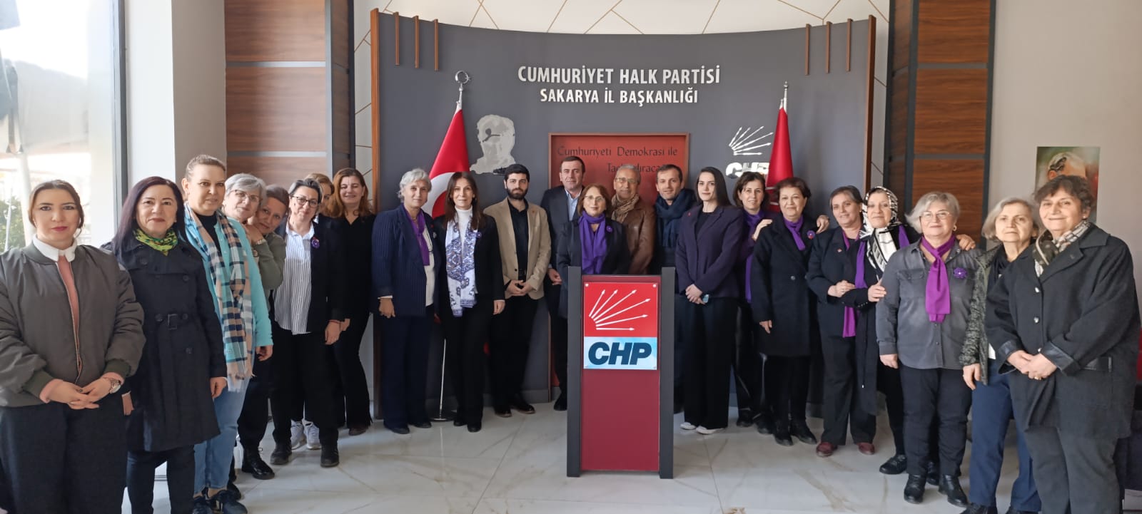 CHP’li kadınlardan 8 Mart etkinliği!