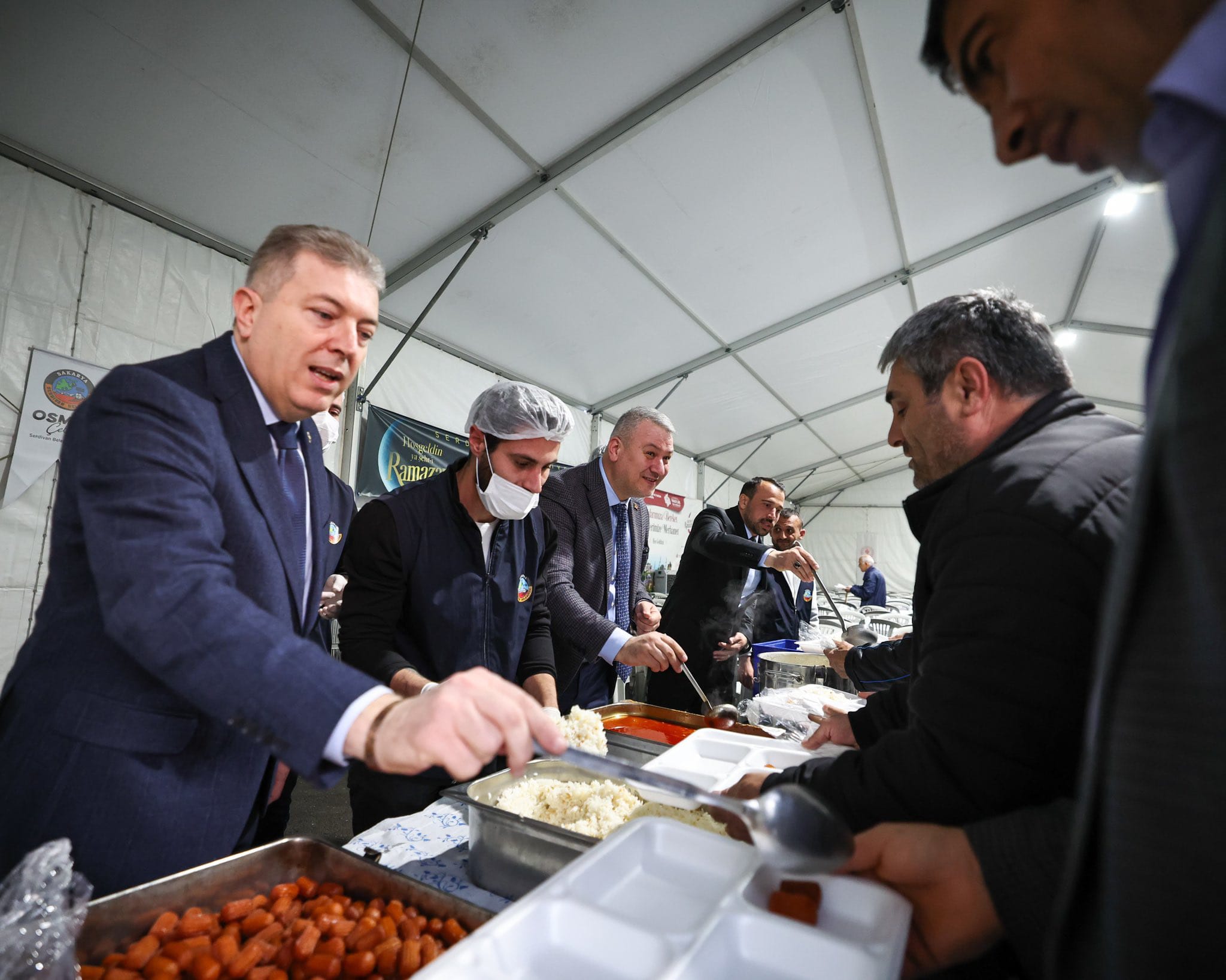 Serdivan'da iftar heyecanı