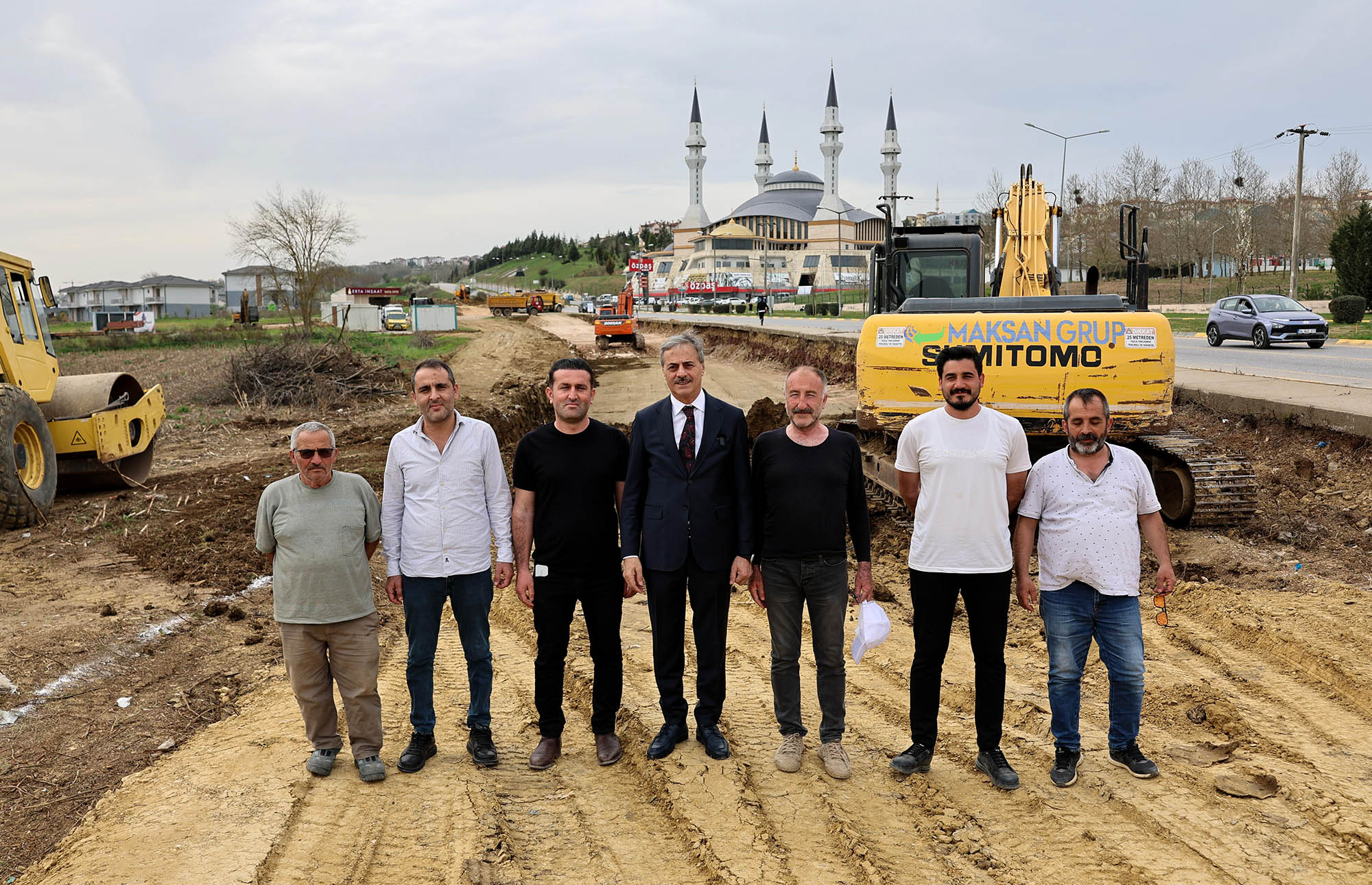 Şehrin metrobüs hattında inceleme