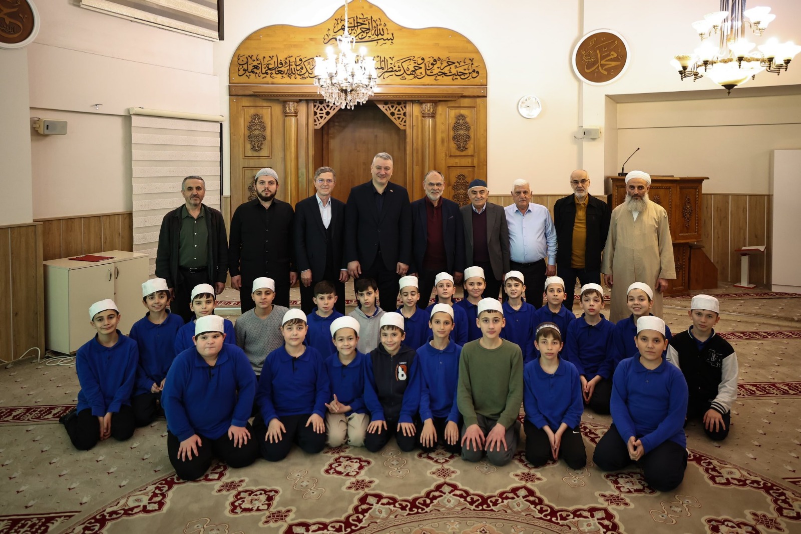 Başkan Çelik Hafızlık Talebeleriyle Buluştu