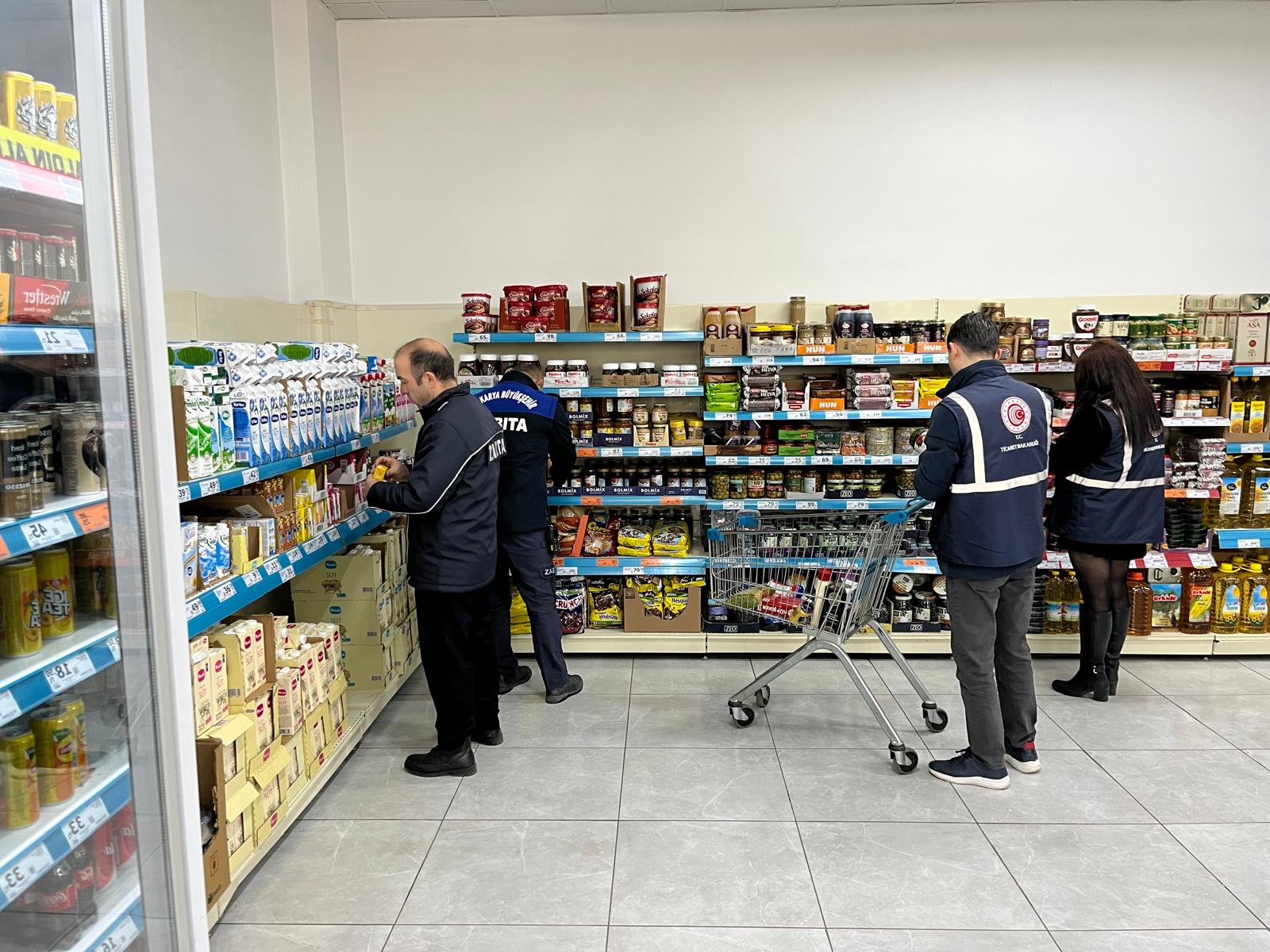 HENDEK’TE MARKETLERE DENETİM