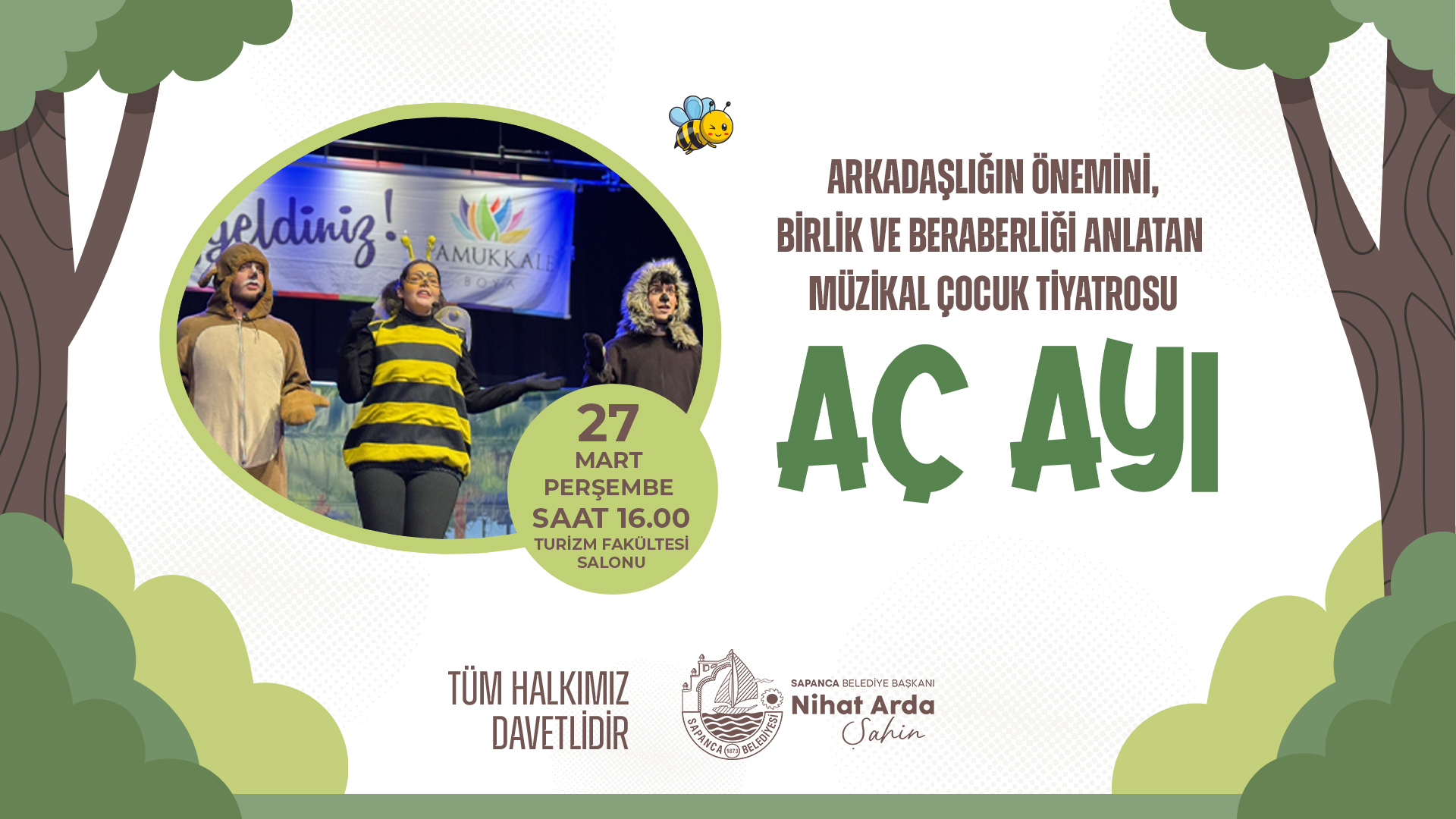 Müzikal Çocuk Tiyatrosuna davet