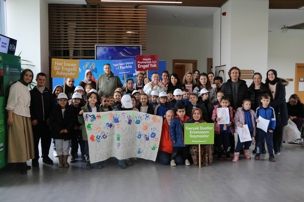 Özel yürekler ‘gülüşlerde’ birleşti