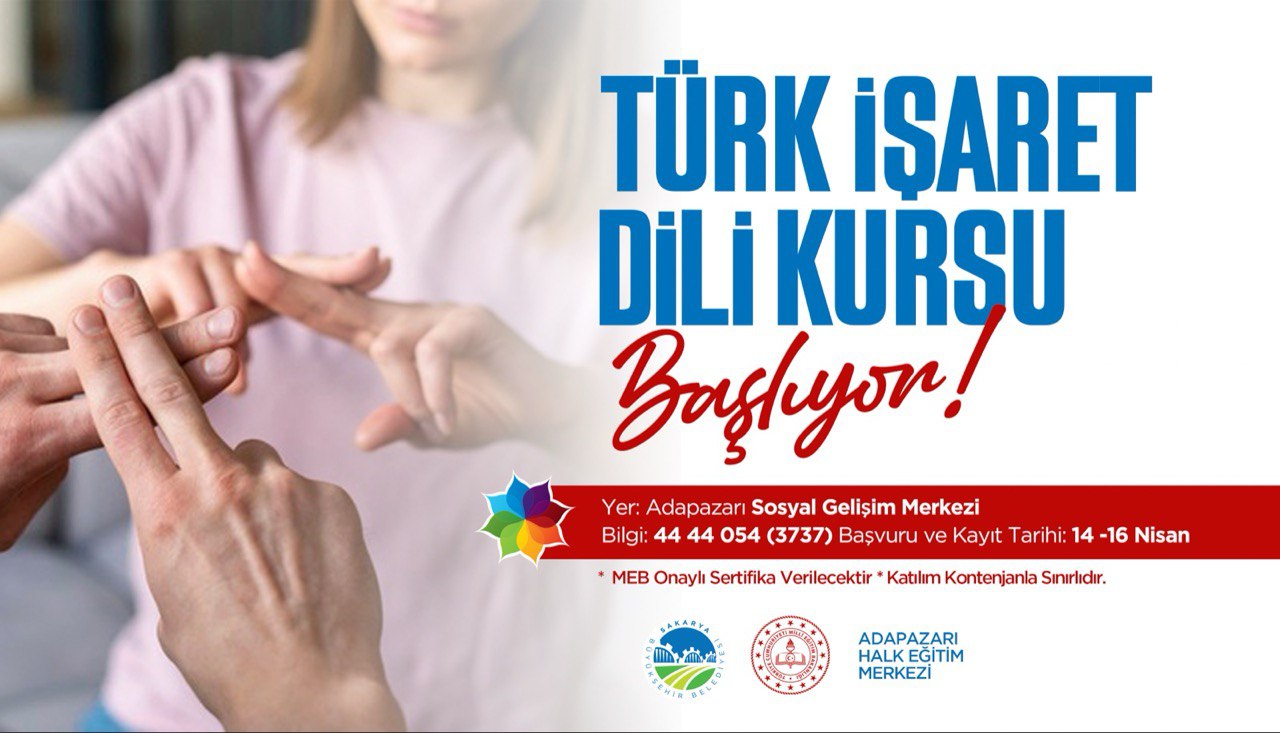 İşaret dili öğrenmek isteyenlere çağrı