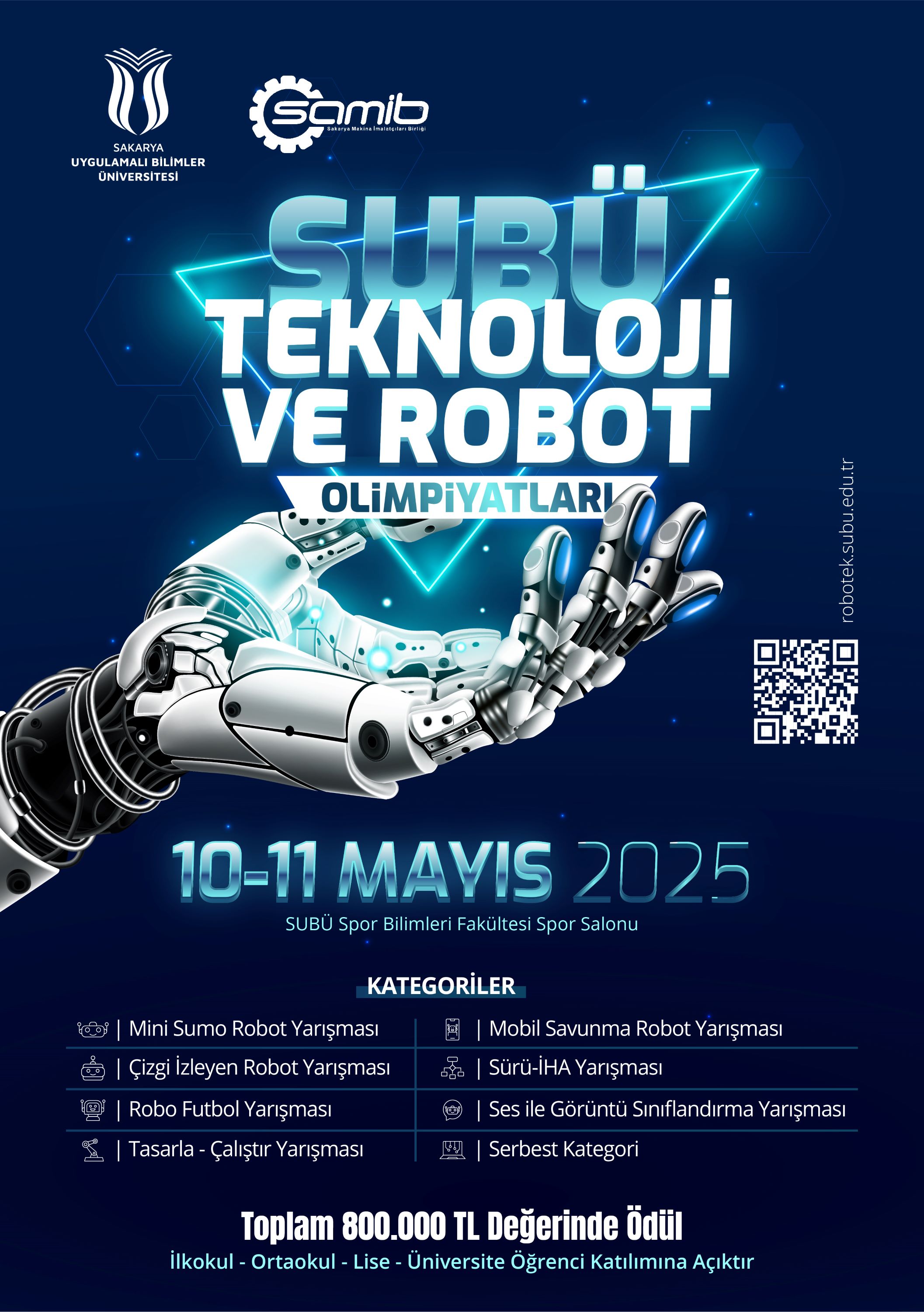 Robot ve Teknoloji Olimpiyatları düzenlenecek