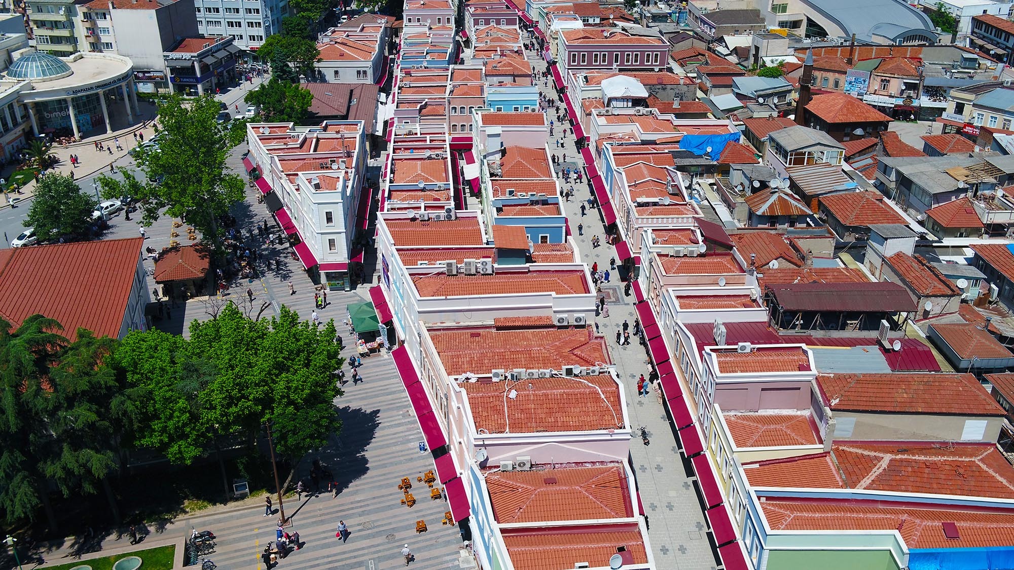 Uzançarşı'da 40 dükkan restore edilecek