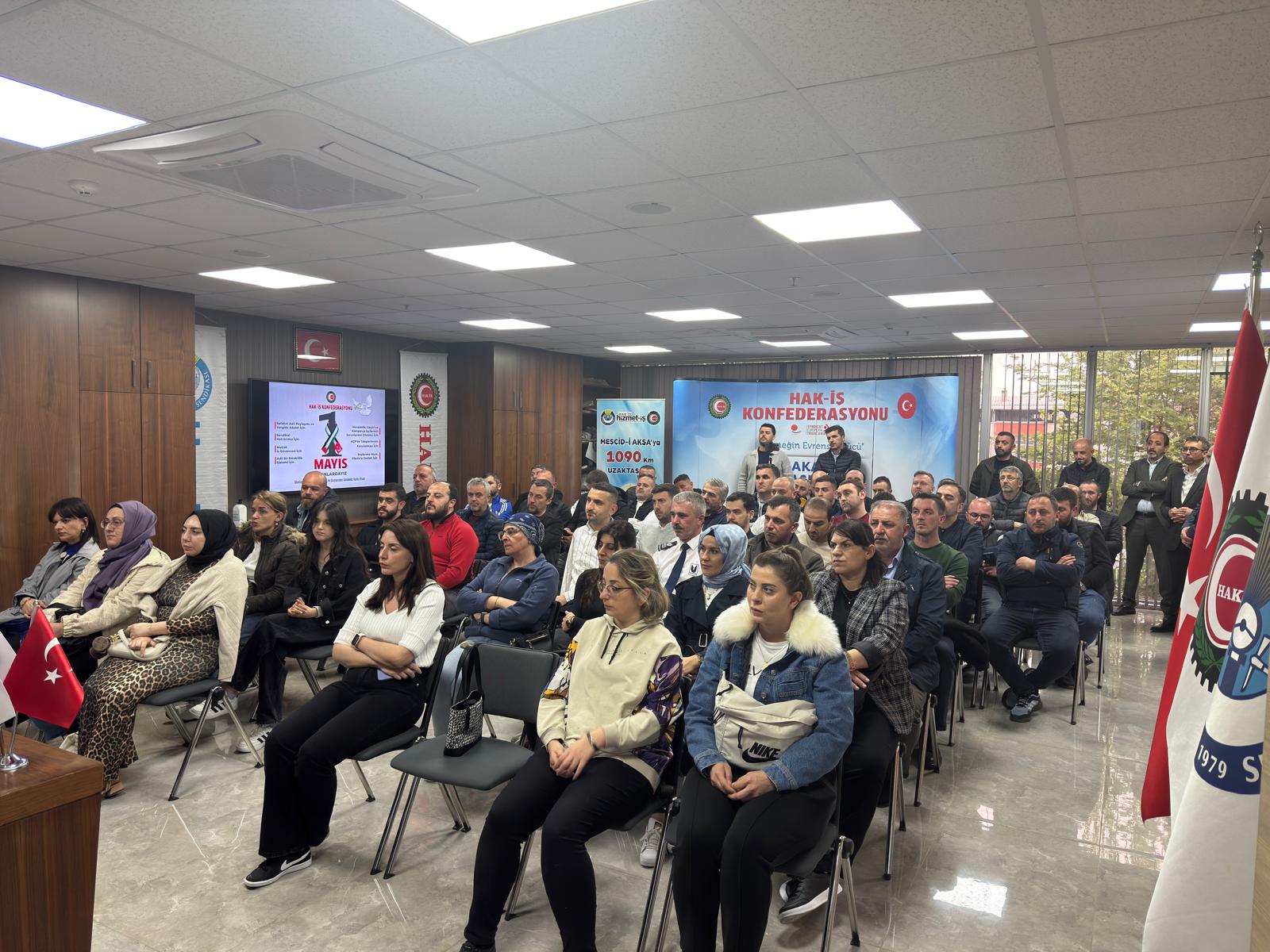 HAK-İŞ KONFEDERASYONU 1 MAYIS’I KUTLADI