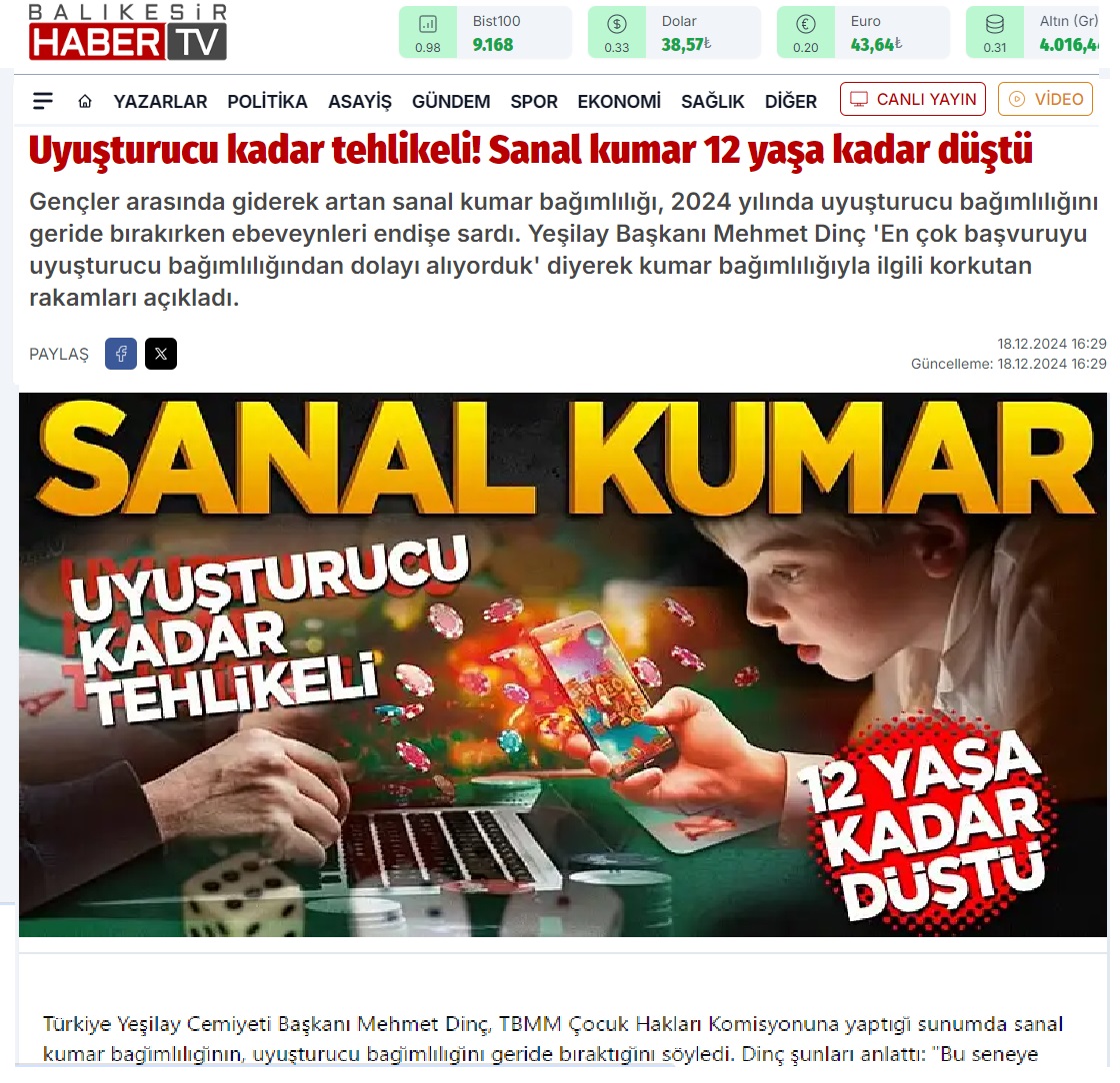 KUMARA GÖZ YUMMAYA DEVAM EDECEK MİSİNİZ?