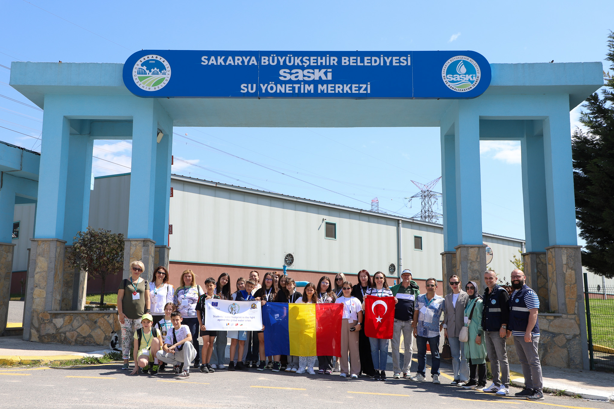 Uluslararası misafirler arıtmayı inceledi