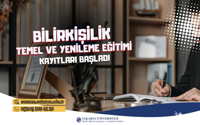 Bilirkişilik Temel Eğitimi SAÜ'de