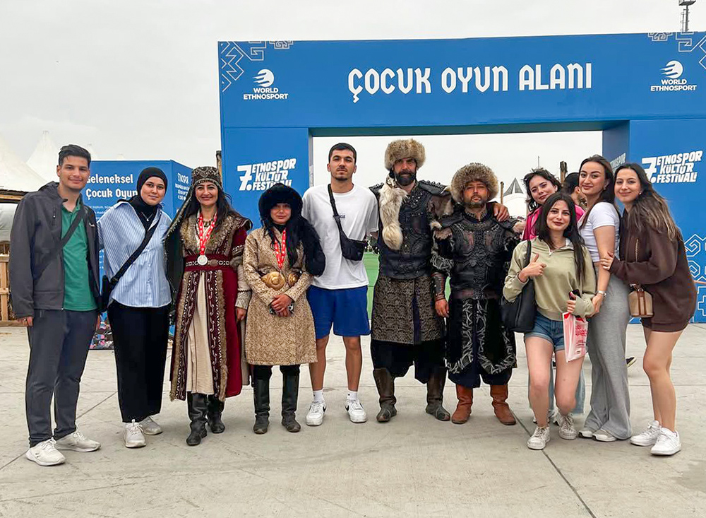 SUBÜ öğrencileri Etnospor Festivalindeydi