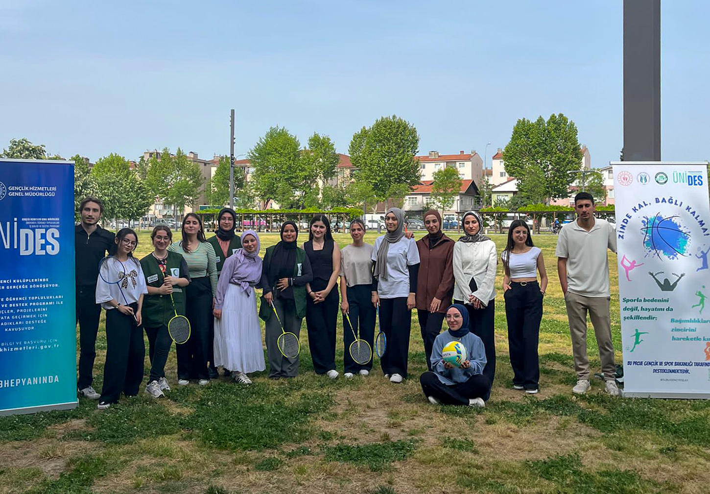 SUBÜ’lü öğrenciler sağlıklı yaşama katkı sağladı