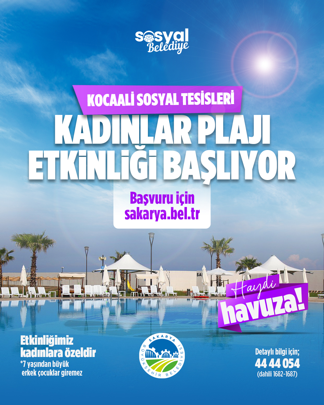 Kadınlara sezon boyu ücretsiz tatil