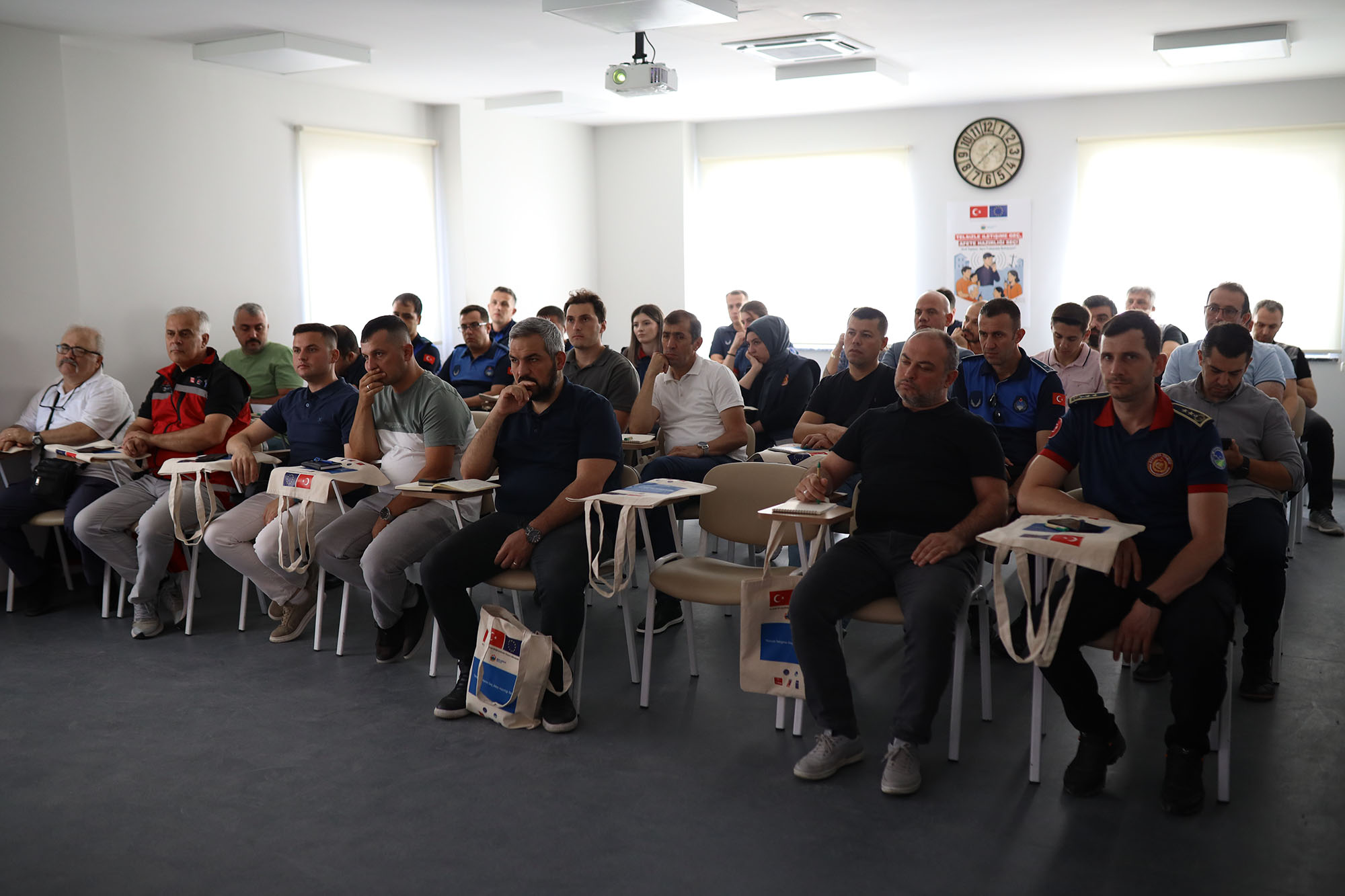 Hayat kurtaracak projede eğitim zamanı