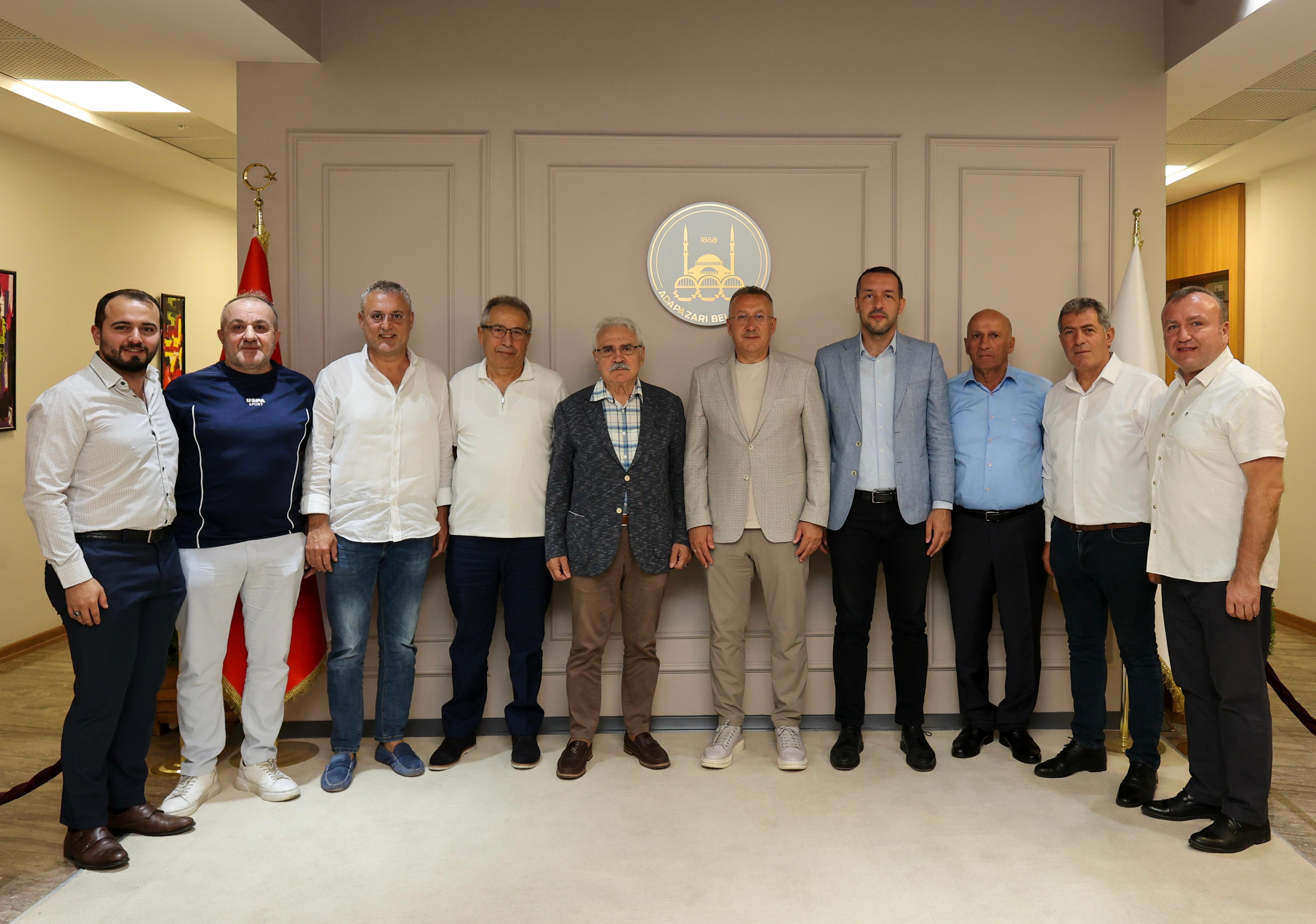 Trabzonlulardan başkanlara ziyaret
