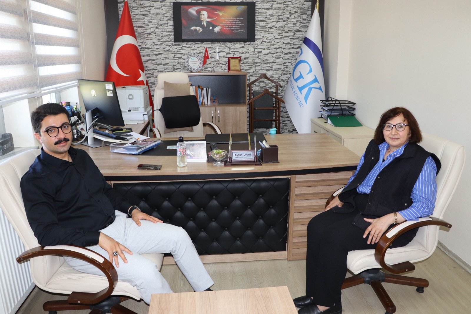 Kaymakam Kaya'dan istişare ziyaretleri