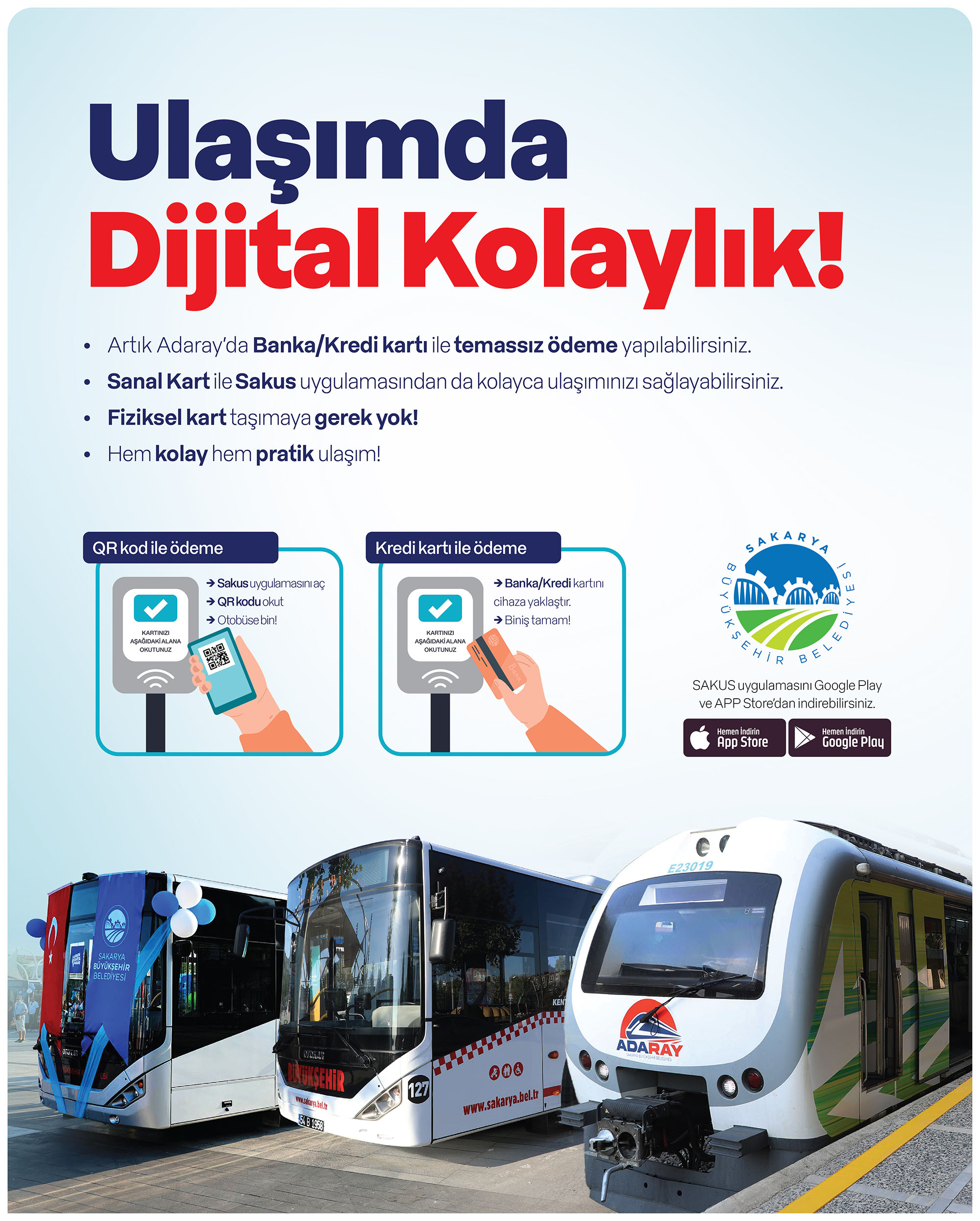 Ulaşımda dijital kolaylık