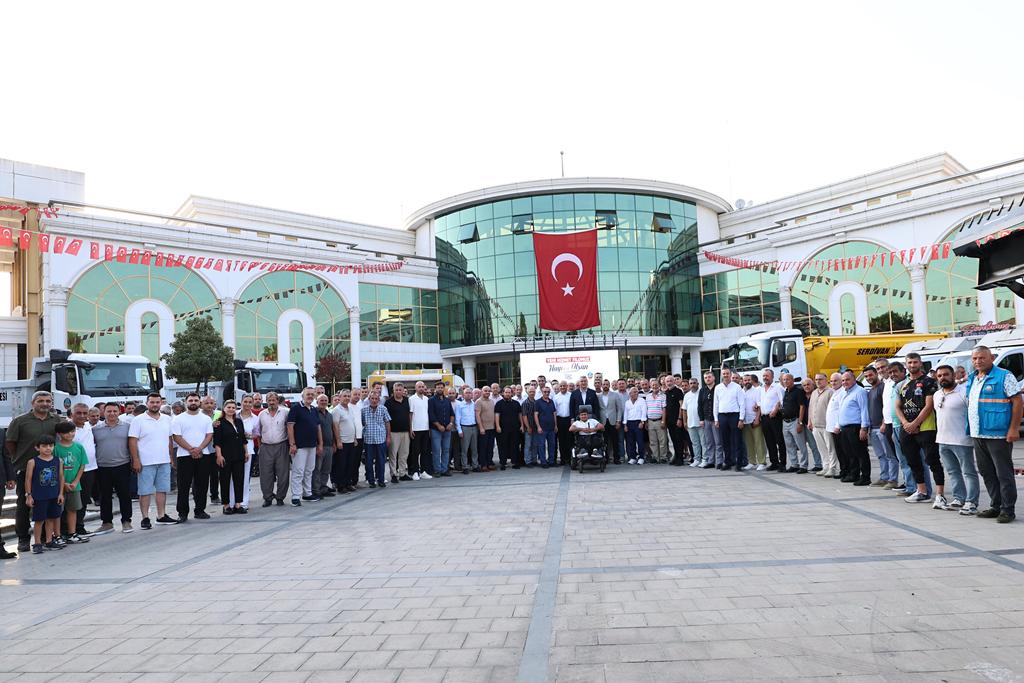 Serdivan'da 19 yeni araç hizmete alındı