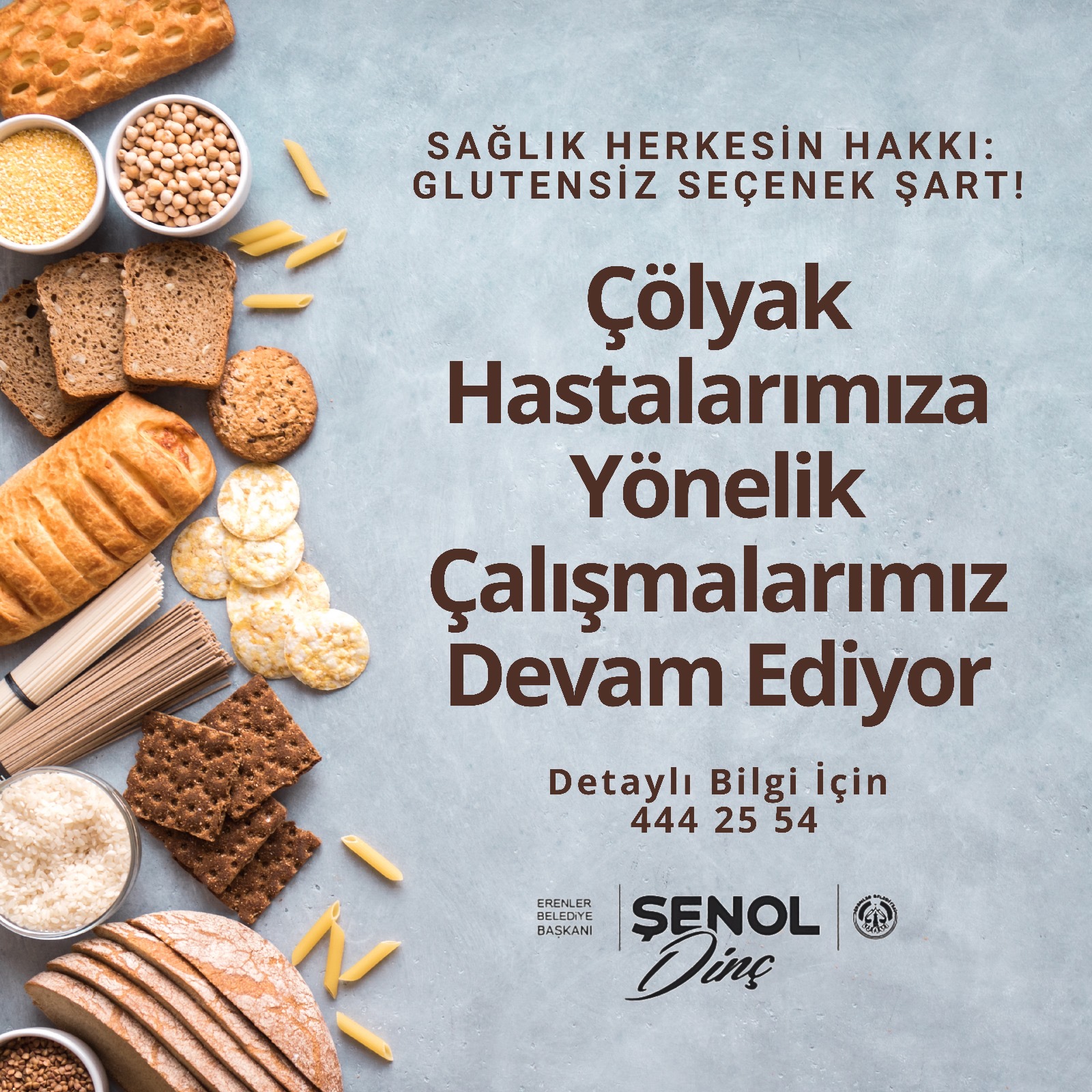 ÇÖLYAK HASTALARINA DESTEK SÜRÜYOR