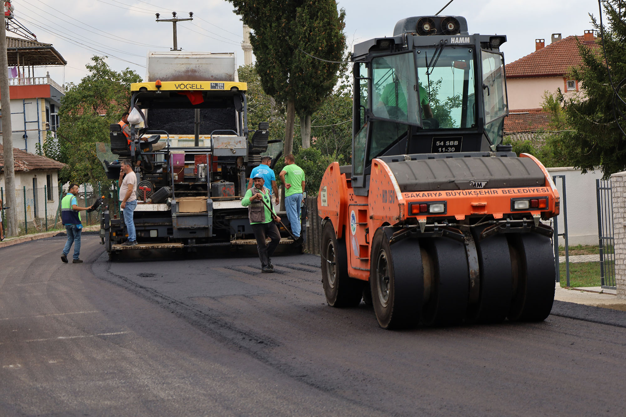 Yollara bakım yapılıyor