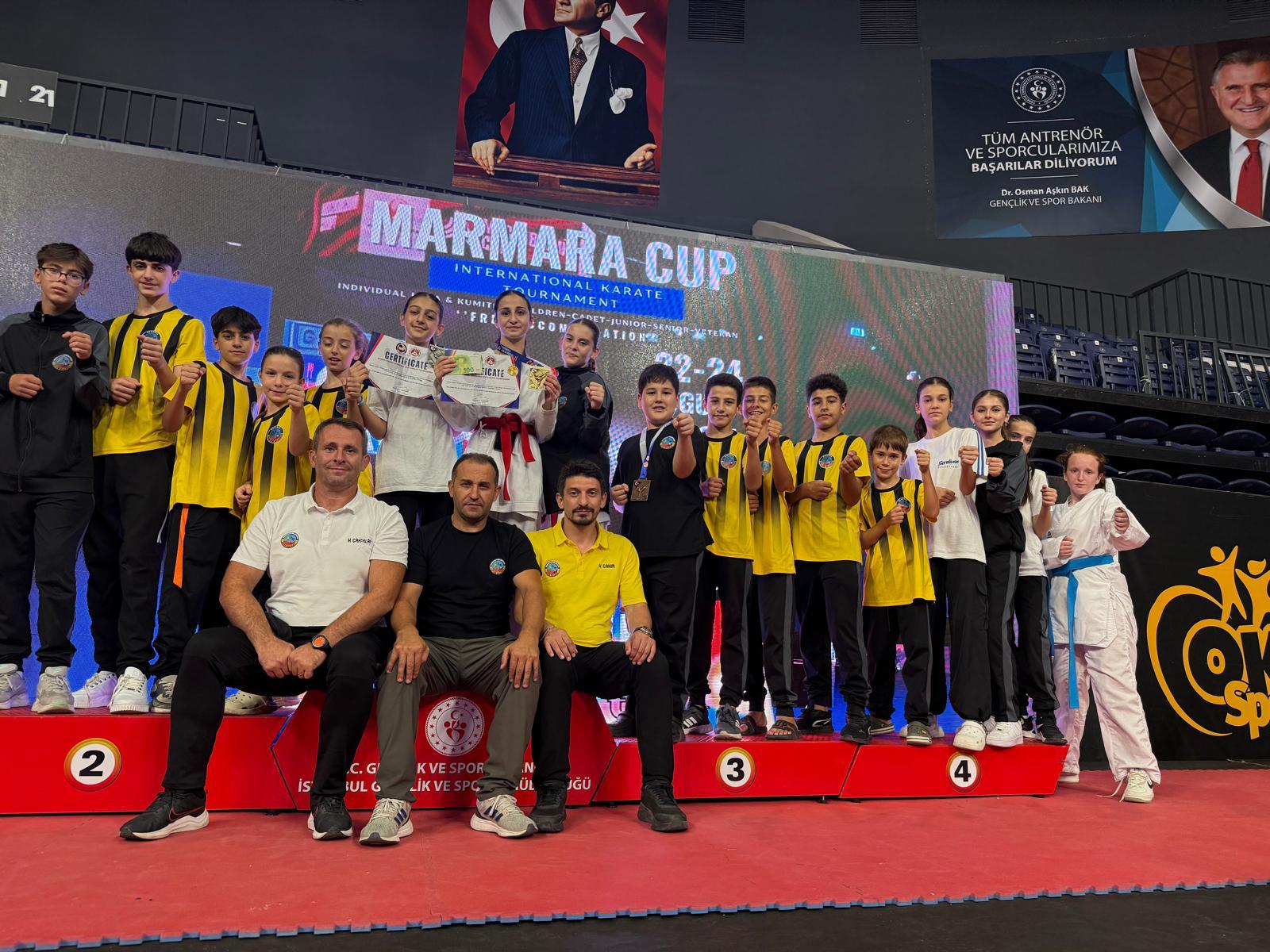 Serdivan'a madalya yağmuru