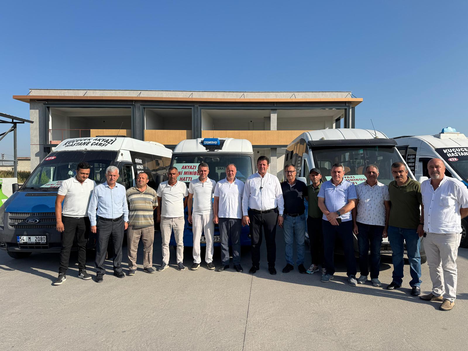 Akyazı’nın yeni minibüs hattında seferler başladı