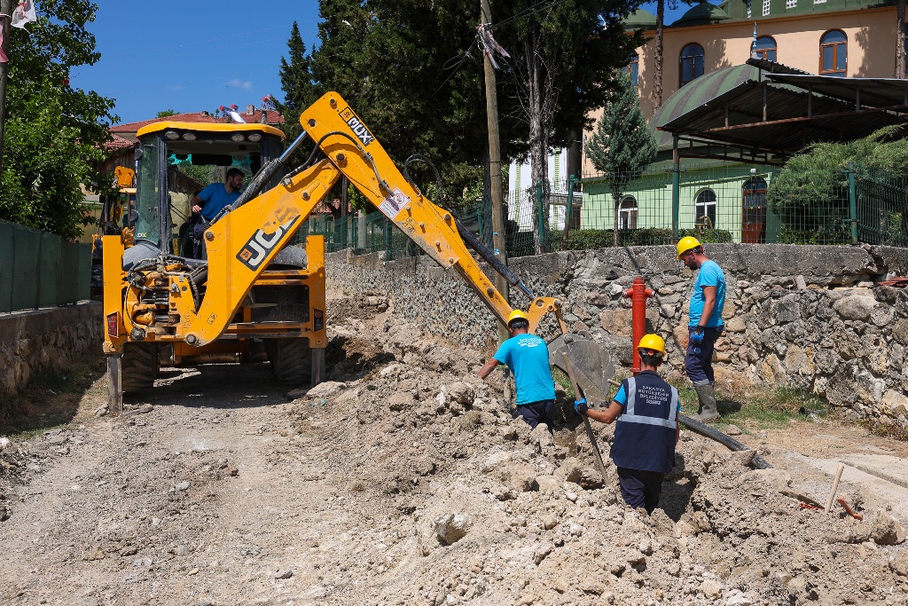 İçdedeler’in altyapısı güçlendirildi