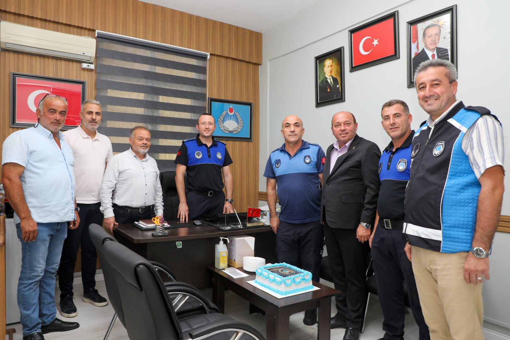 Ferizli Zabıtada kuruluş günü kutlaması