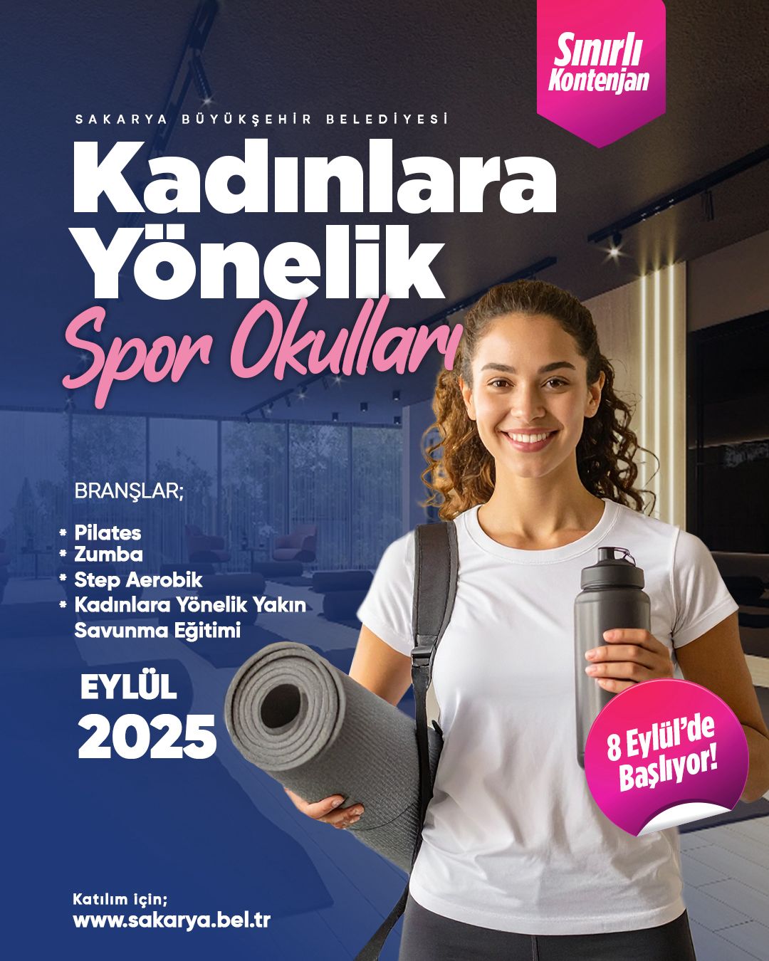 Kadınlar için spor imkanı