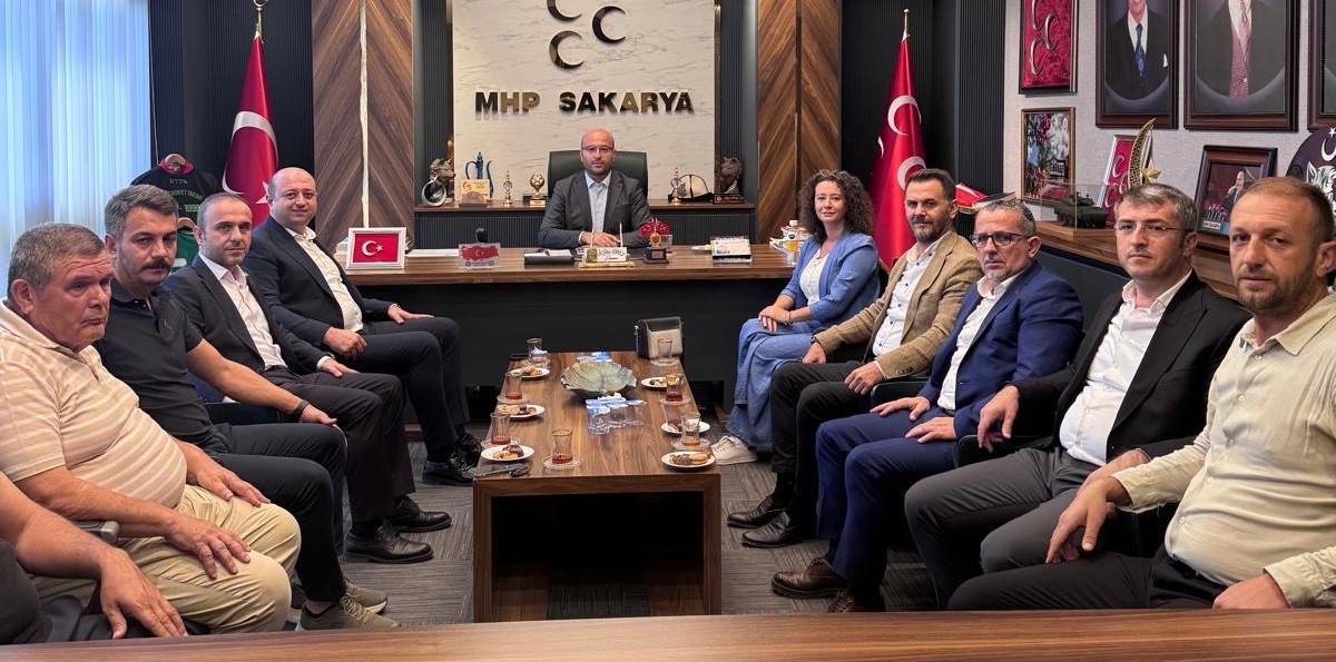Muhasebecilerden MHP ziyareti