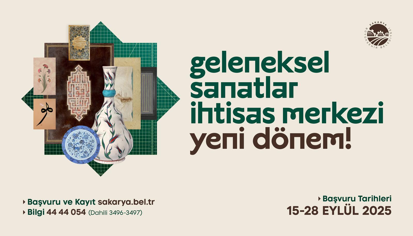 Geleneksel Sanatlara kayıtlar başladı