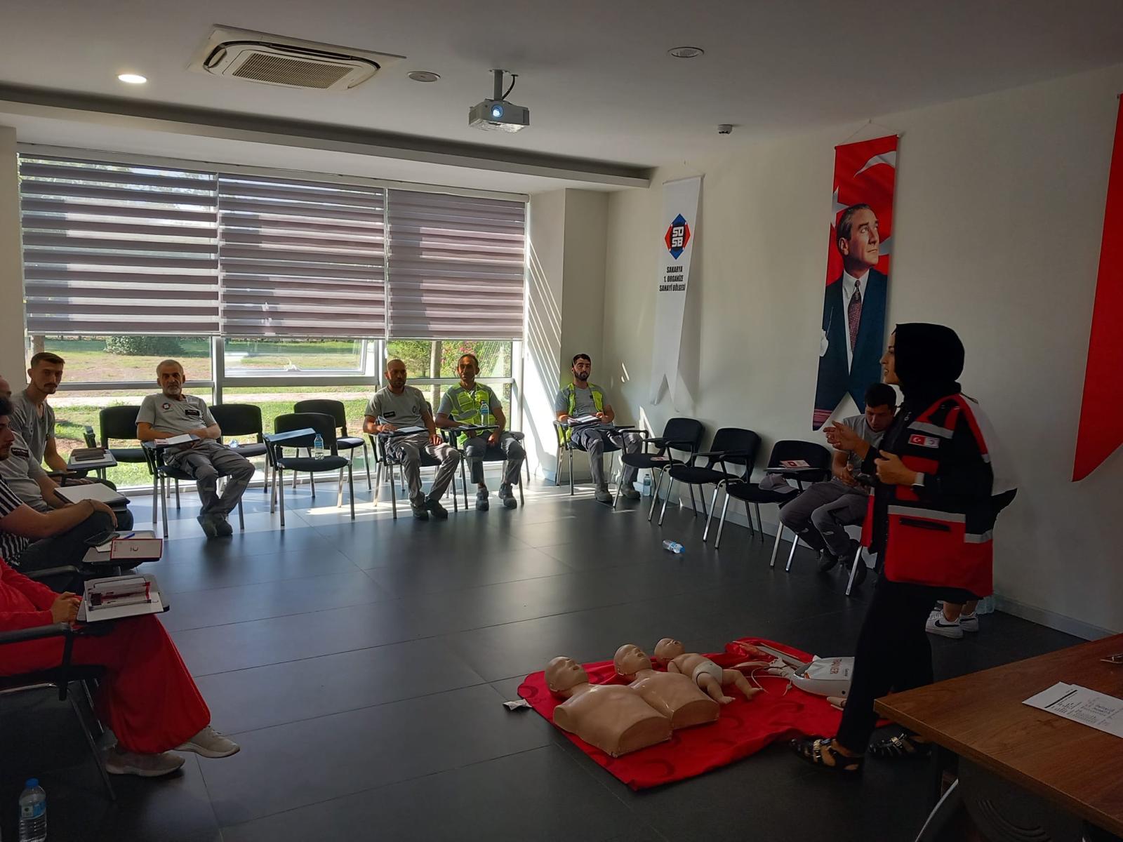 İlk Yardım Eğitiminden Fidan Dikmeye