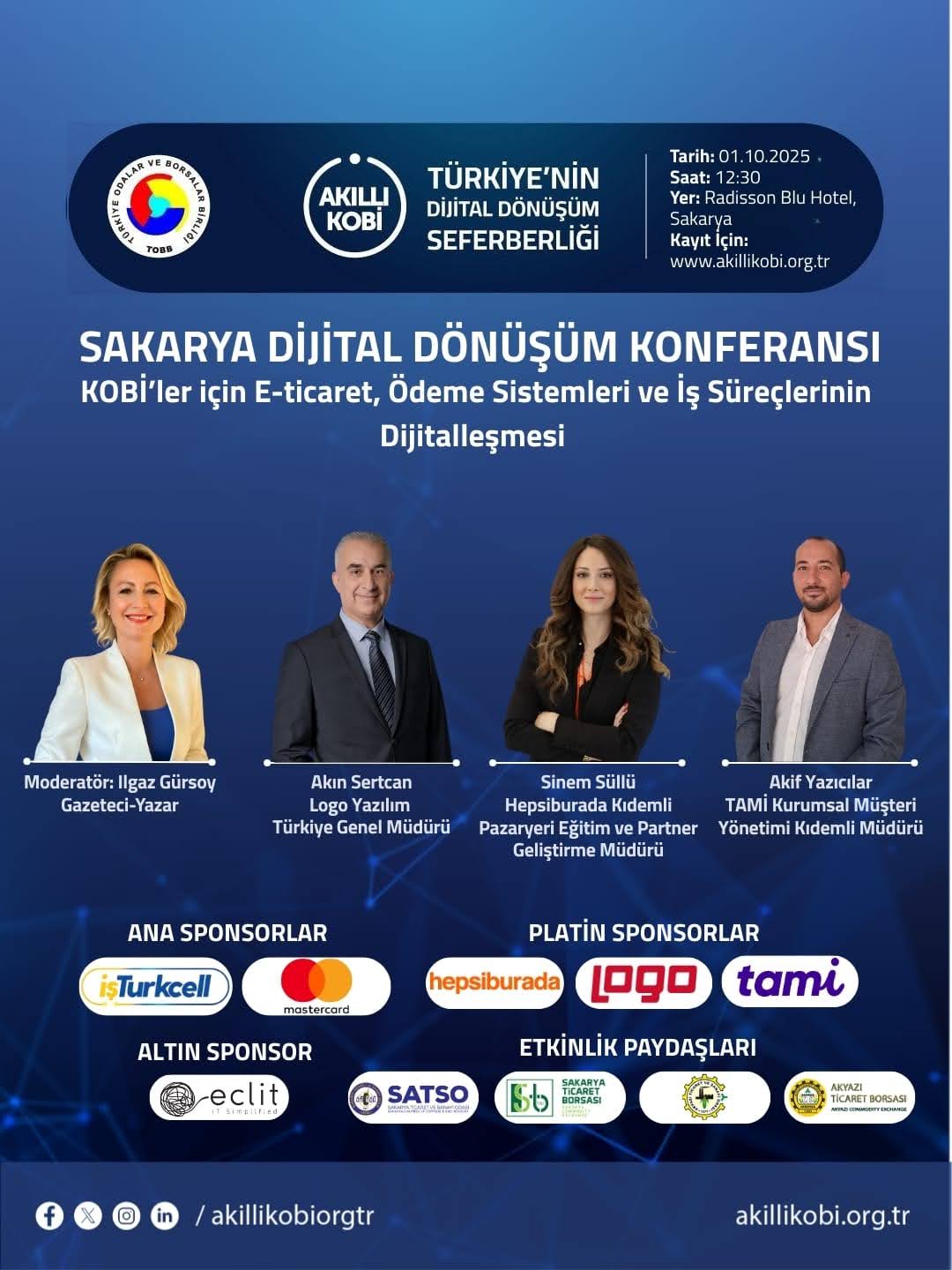 Akıllı KOBİ Sakarya'da konuşulacak