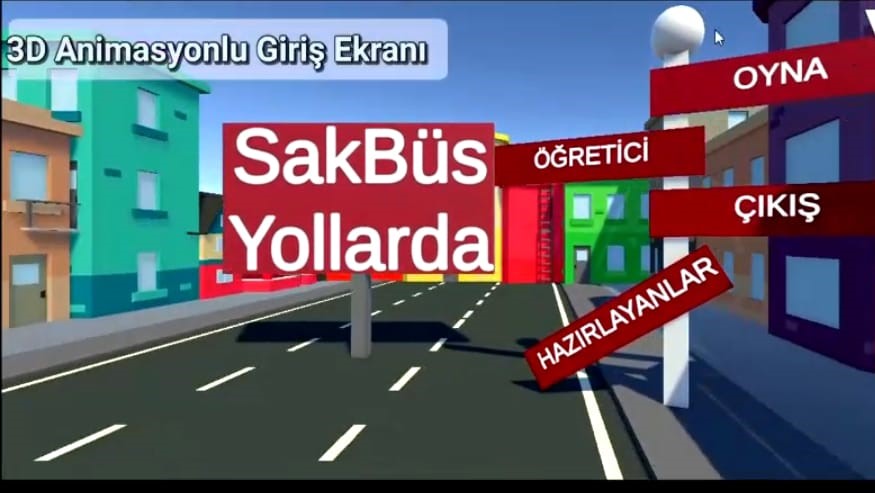 Dehalar şehri oyuna dönüştürdüler