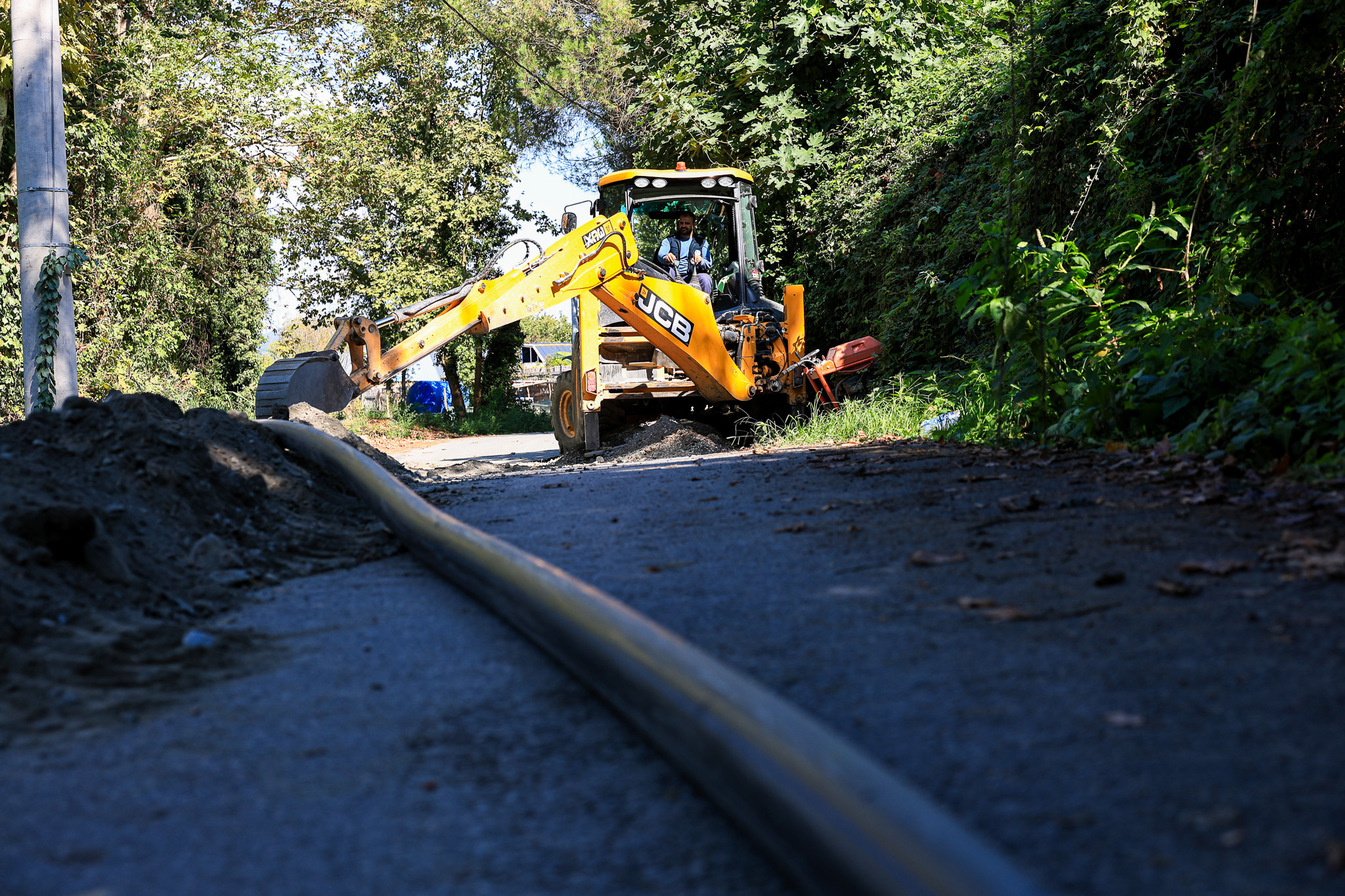 Sapanca’nın  altyapı güçlendirmesi sürüyor