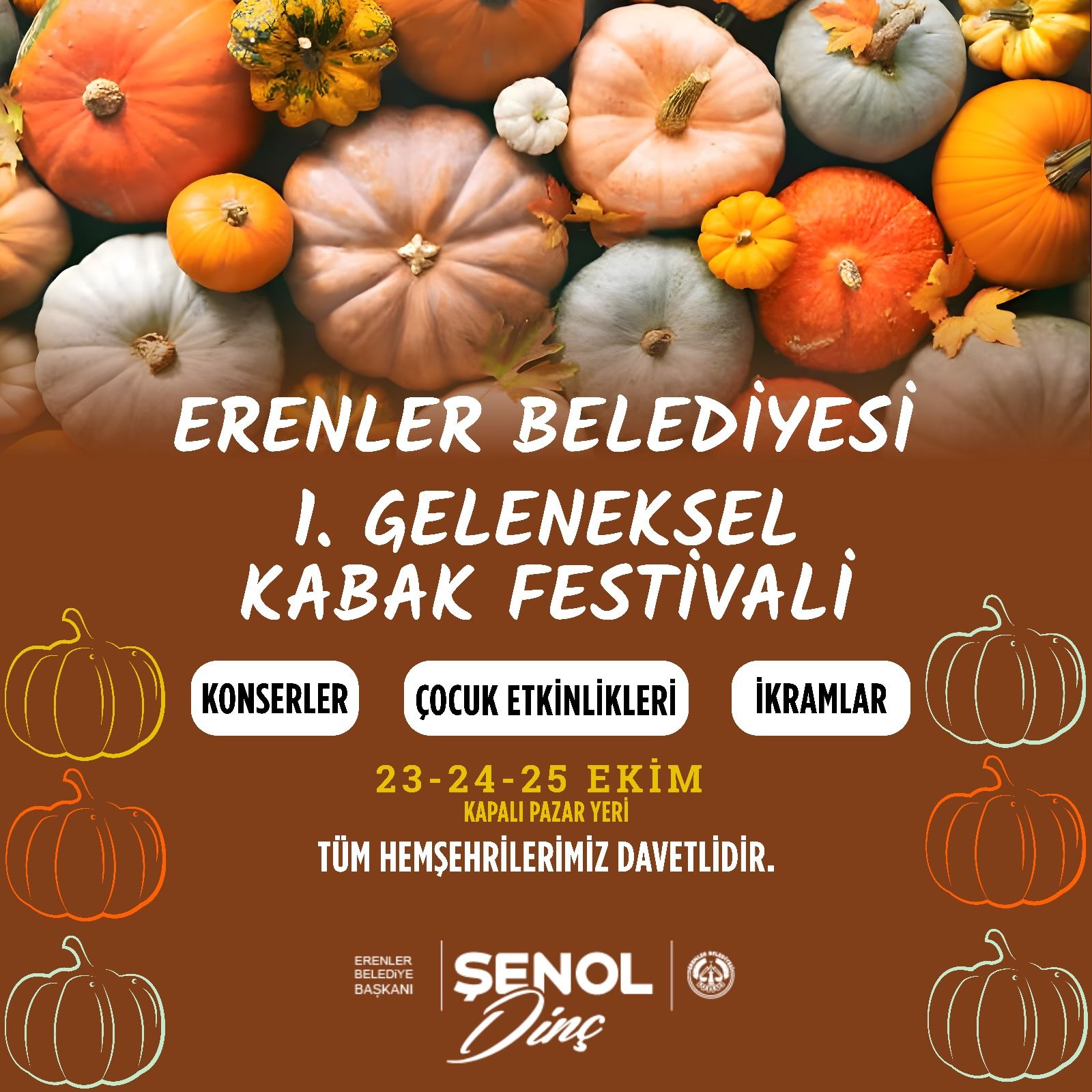 Erenler'de Kabak Festivali yapılacak