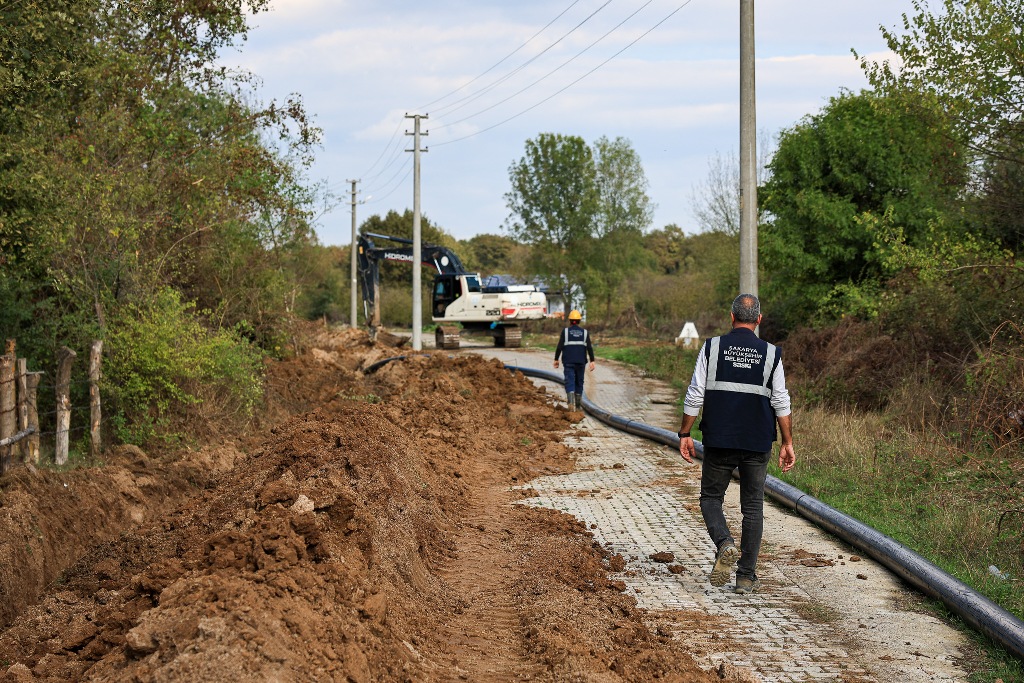 Hendek'e yeni içme suyu hattı