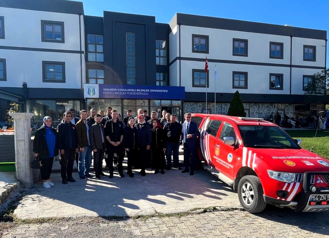 Ferizli MYO’da yangın tatbikatı