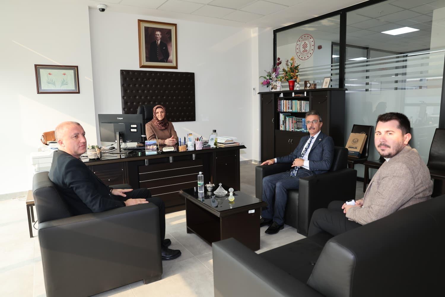 İl Halk Kütüphanesi ziyaret